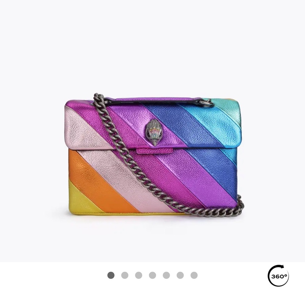 Multicolor Leather Chain Bag